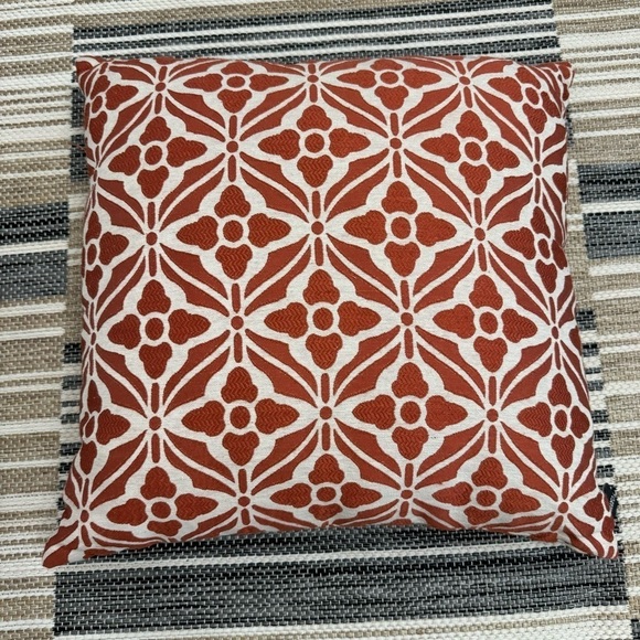 Rodeo Home Printed Decorative Square Pillow - Picture 2 of 8